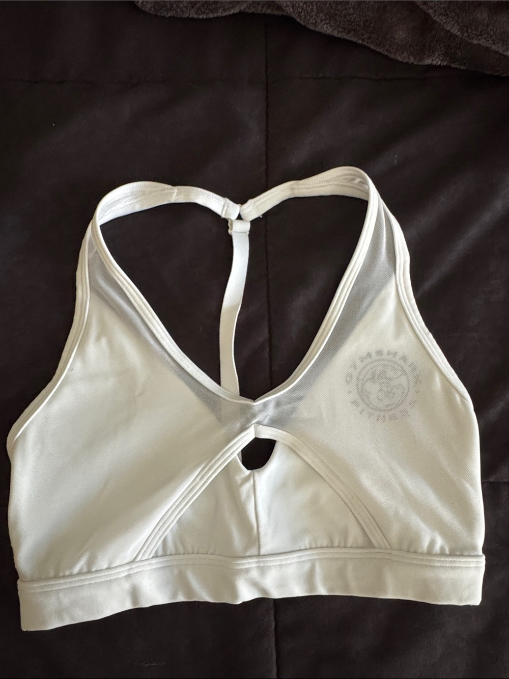Gymshark Legacy White sports bra